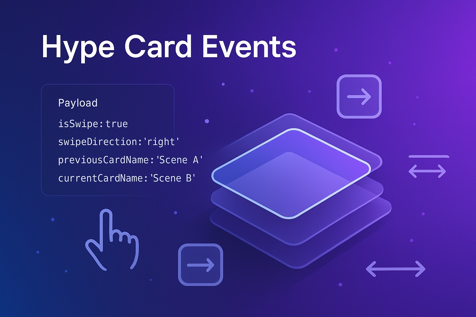 HypeCardEvents — original repository artwork